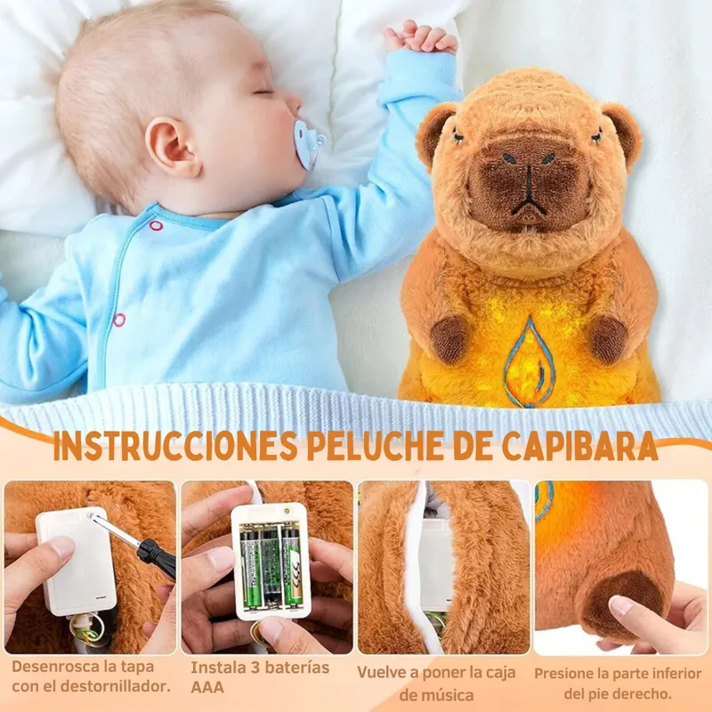 CapiAmigo™ - Peluche Capibara