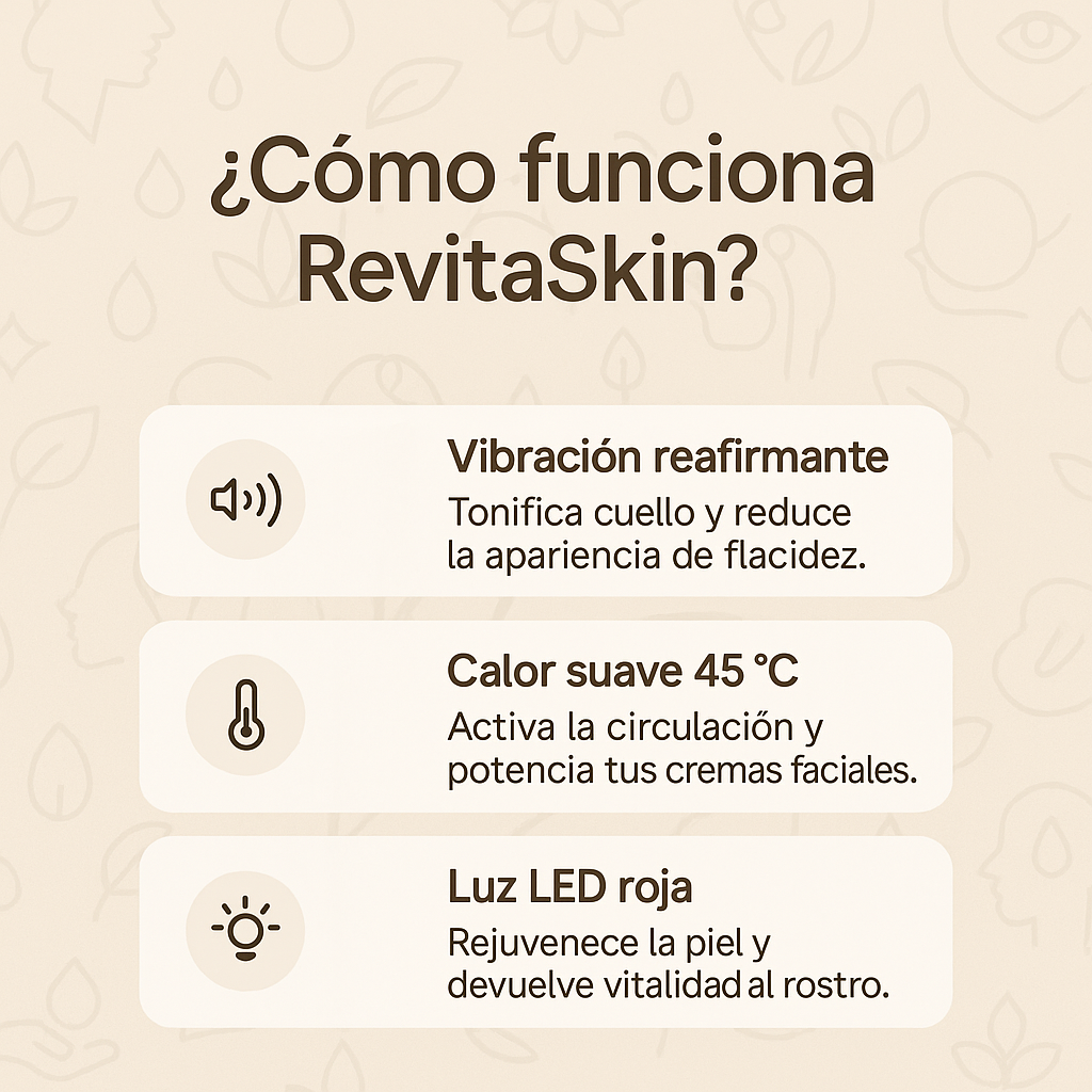 RevitaSkin™ - Masajeador Reductor de Arrugas