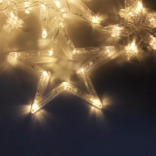 Luces de Estrellas Navideñas