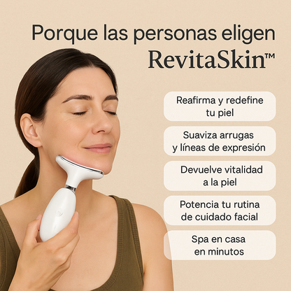 RevitaSkin™ - Masajeador Reductor de Arrugas